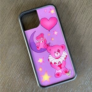 Wildflower Pink Bear & Heart IPhone 13 Case